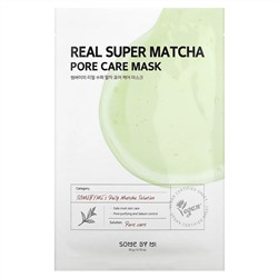 Some By Mi, Real Super Matcha, маска для ухода за порами, 1 шт., 20 г (0,7 унции)