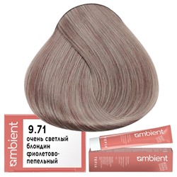 Крем-краска для волос AMBIENT 9.71, Tefia