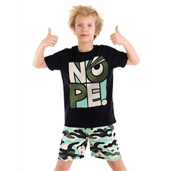 MSHB&G Комплект футболки и шорт для мальчика Nope для мальчика