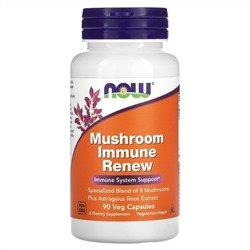 NOW Foods, Immune Renew, добавка для поддержки иммунитета, 90 растительных капсул