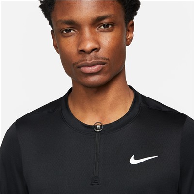 Camiseta de deporte Court Advantage - Dri-FIT - tenis - negro