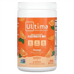 Ultima Replenisher, Electrolyte Drink Mix, Orange, 10.8 oz (306 g)