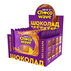 Карамельный шоколад без сахара Chocowave набор, 8 шт. по 60 г