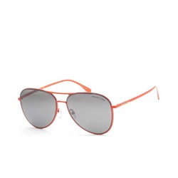 Michael Kors Women's Orange Pilot Sunglasses, Michael Kors