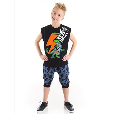 MSHB&G Комплект капри с шортами и футболкой Lightning Dino для мальчика