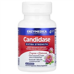 Enzymedica, Candidase, Extra Strength, 42 капсулы