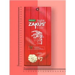 "ZAKUS" хрустящие бочонки ржаные с чесноком, 80 г
