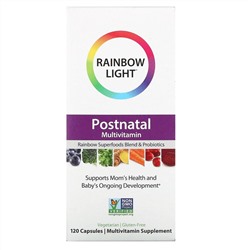 Rainbow Light, Мультивитамины для послеродового периода, 120 капсул