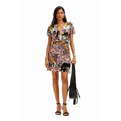 M. Christian Lacroix orchid mini dress