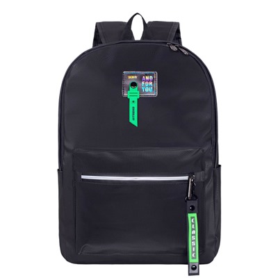 Рюкзак MERLIN G704 черно-зеленый