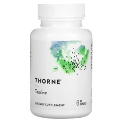 Thorne Research, Таурин, 90 капсул