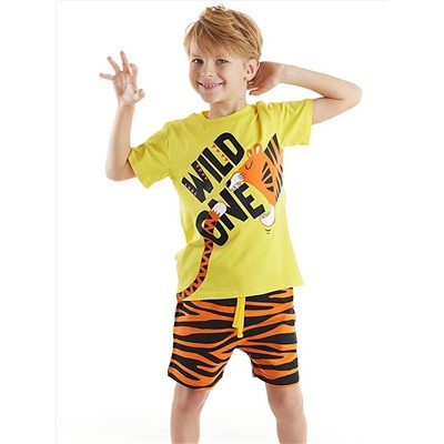 Denokids Wild One комплект футболки и шорт для мальчика