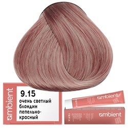 Крем-краска для волос AMBIENT 9.15, Tefia