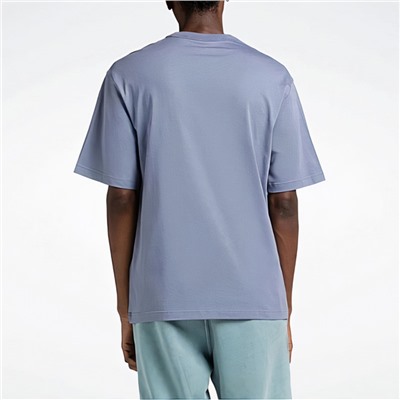 Camiseta Cl Ae Big - 100% algodón - lila claro