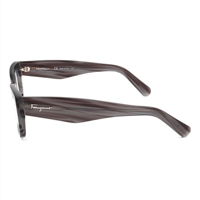 Ferragamo - montura de gafas - gris