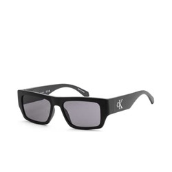 Calvin Klein Unisex Black Rectangular Sunglasses, Calvin Klein