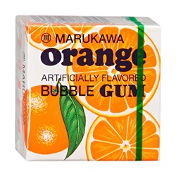 MARUKAWA Набор жевательных резинок, шарики, 6шт х 25 Апельсин