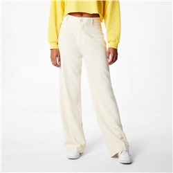 Pantalón - corte ancho - beige claro
