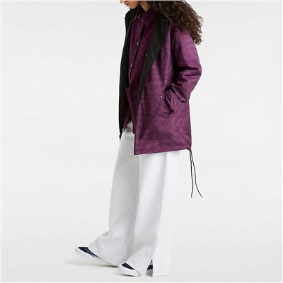 Chaqueta Mercy - reversible - violeta y negro