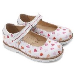 Туфли детские 25018 кожа, ХОББИ розовый/сердечки