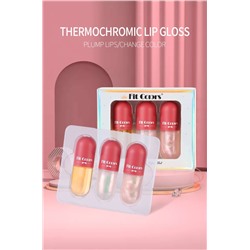 Набор блесков для увеличения губ 3в1 Fit Colors Amazing Lips Set