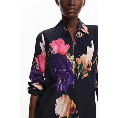 Floral print shirt