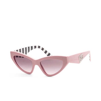Dolce & Gabbana Women's Pink Cat-Eye Sunglasses, Dolce & Gabbana