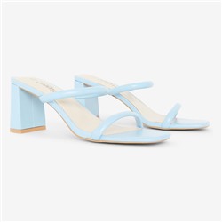 Sandalias - azul pálido - altura: 8 cm