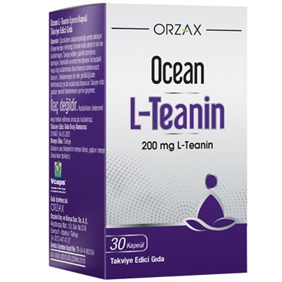 Orzax Ocean L Theanine 200 мг 30 капсул