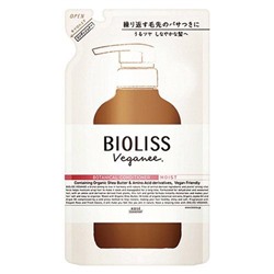 KOSE Кондиционер для волос Bioliss Veganee увлажняющий, аромат розы и смородины, смен упак 340
