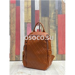 8299-2 brown рюкзак Wifeore натуральная кожа 28x9x21