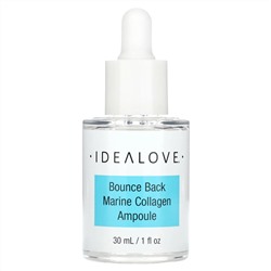 Idealove, Bounce Back, Marine Collagen Ampoule, сыворотка с морским коллагеном, 30 мл (1 жидк. унция)