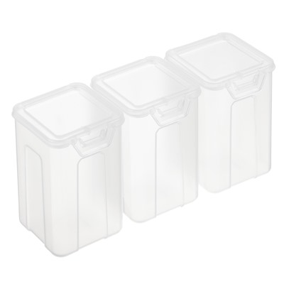 Набор контейнеров для специй Sugar&Spice Honey 3шт х 0,2л, пластик