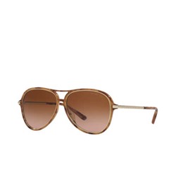 Michael Kors Women's Brown Aviator Sunglasses, Michael Kors