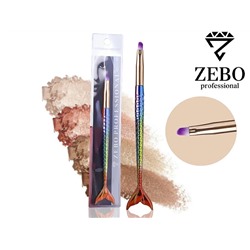 Zebo Professional Кисть круглая для растушевки теней маленькая