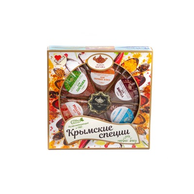 Крымские специи "Аппетит Востока" НОВЫЕ для первых блюд 190 гр