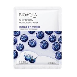 Маска для лица Bioaqua blueberry