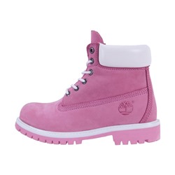 Ботинки T*imberland 6 INCH Premium Boot Pink (без меха) арт 135-6