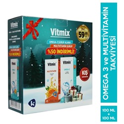 Vitmix Omega 3 Şurup 100 ML ve Multivitamin Şurup 100 ML