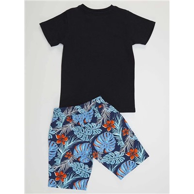 Denokids Shark Hawaii Комплект футболки и шорт для мальчика