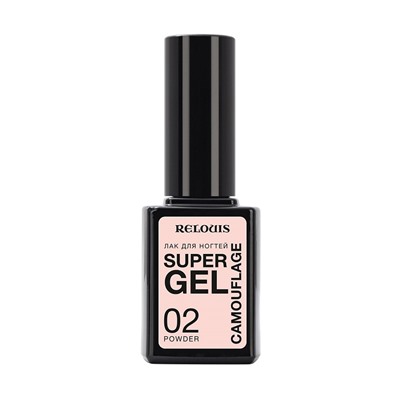 Лак для ногтей Super Gel Camouflage тон:02 powder