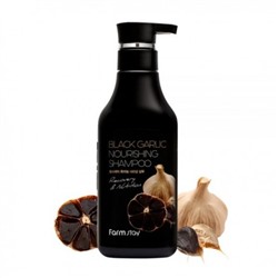(Корея) Укрепляющий шампунь с экстрактом чёрного чеснока Farmstay Black Garlic Nourishing Shampoo 530мл