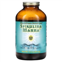 HealthForce Superfoods, Spirulina Manna, 453,5 г (16 унций)