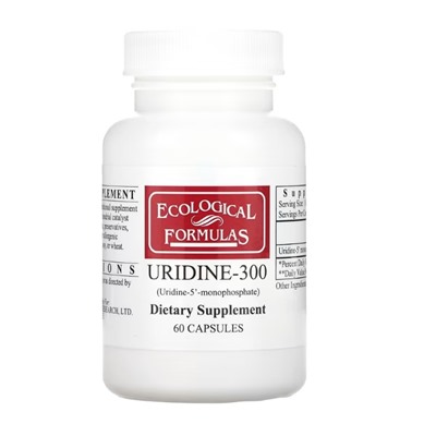 Ecological Formulas, Уридин-300, 60 капсул