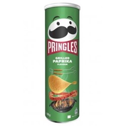 Чипсы Pringles Grilled Paprika Flavour (со вкусом копченой паприки) 185 гр