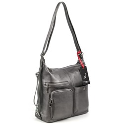Женская кожаная сумка-рюкзак Sergio Valentini SV-90121 Ган Колор