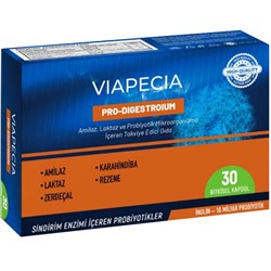 Viapecia Pro-Digestroium 30 Bitkisel Kapsül