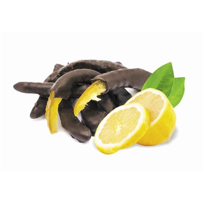 ЛШ Лимонная корочка в темной шоколадной глазури ВБ 1,3 кг