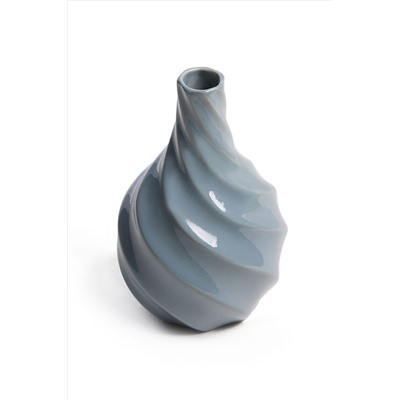 Ваза керамическая цветочная ваза декоративная спиральная витая ваза для цветов "Сольо" Nothing Shop #852793