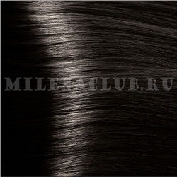 Kapous Professional Крем-краска для волос 4.00 коричневый интенсивный 100 мл.